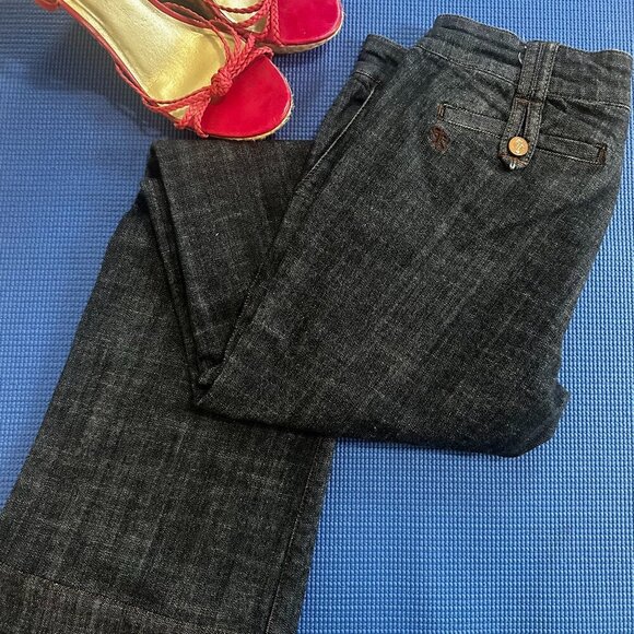 See Thru Soul Denim - Stylish Gray Denim Jeans